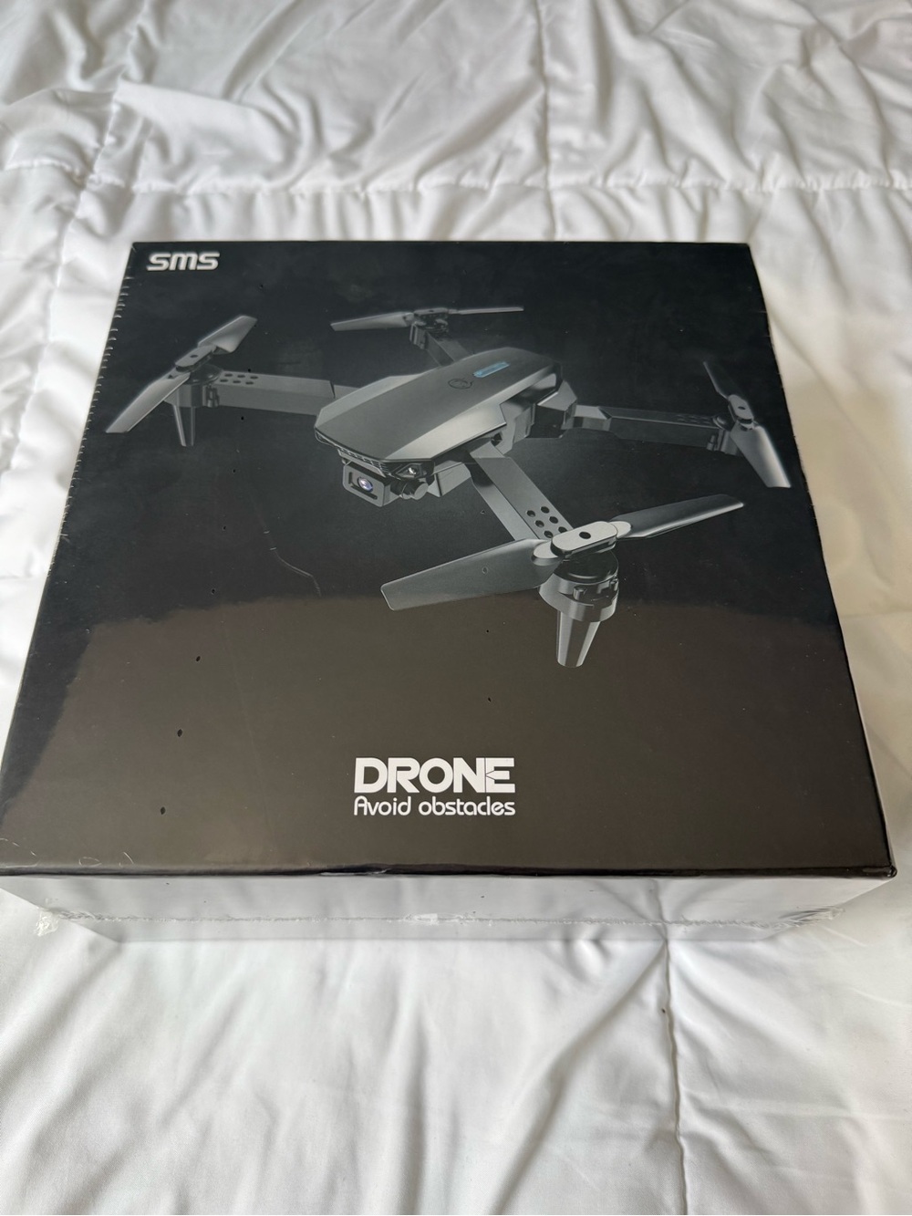 SMS Drone - Black Foldable Quadcopter